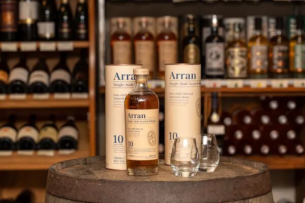Whisky Arran single malt 10 ans d'âge / Ecosse / Highlands-Arran