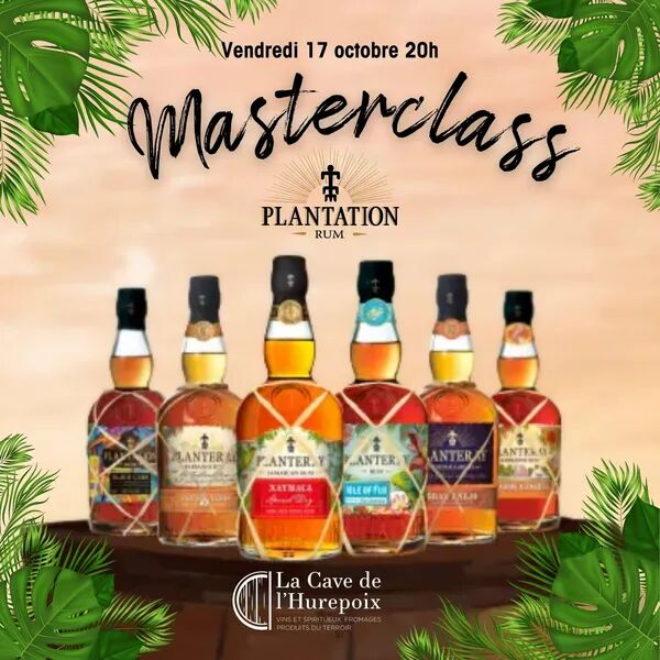Masterclass rhums Planteray