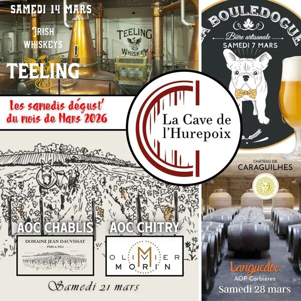 Dégustations du mois de mars