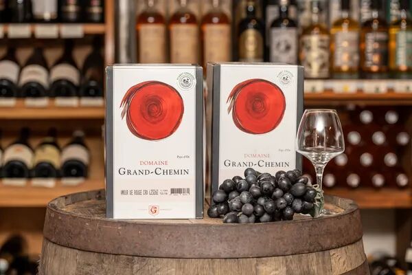 Amour de rouge IGP Pays d'Oc Domaine du Grand Chemin Bag in Box 5 litres