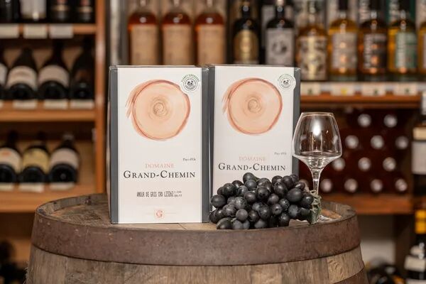 Amour de Gris rosé IGP Pays d'OC Domaine du Grand Chemin bag in Box 5 litres 