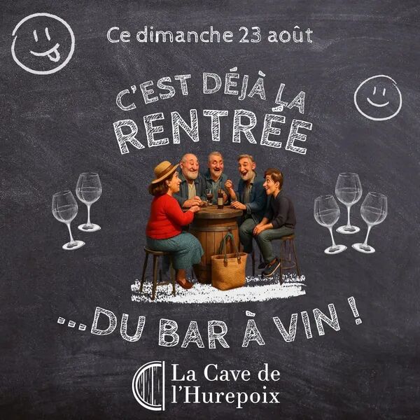 Rentrée du bar à vin