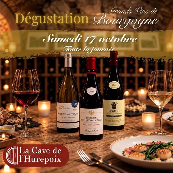 Dégustation grands vins de Bourgogne