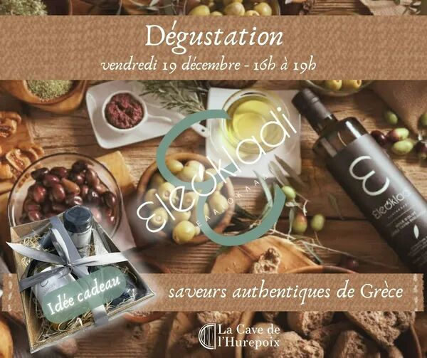 Dégustation produits grecs