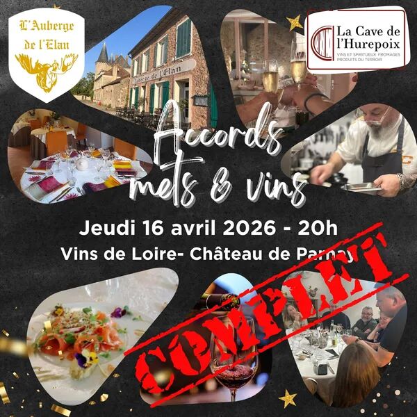 Soirée accords mets et vins de Loire