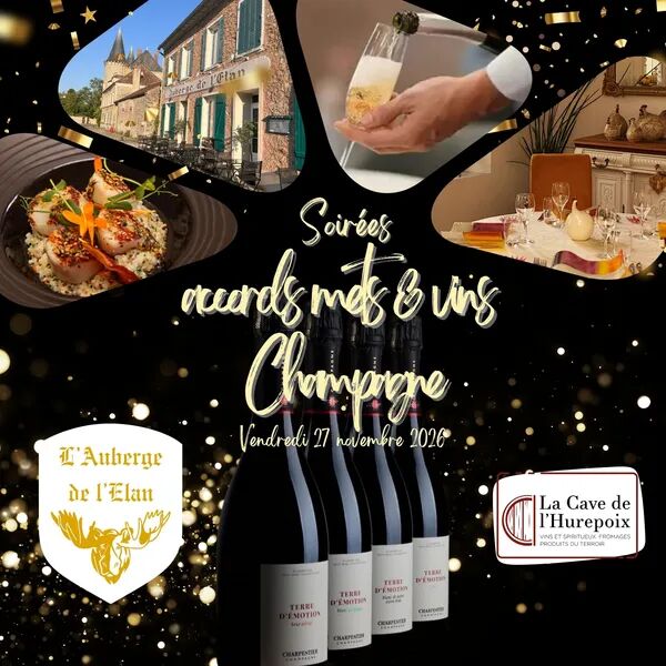 Soirée accords mets et champagne 